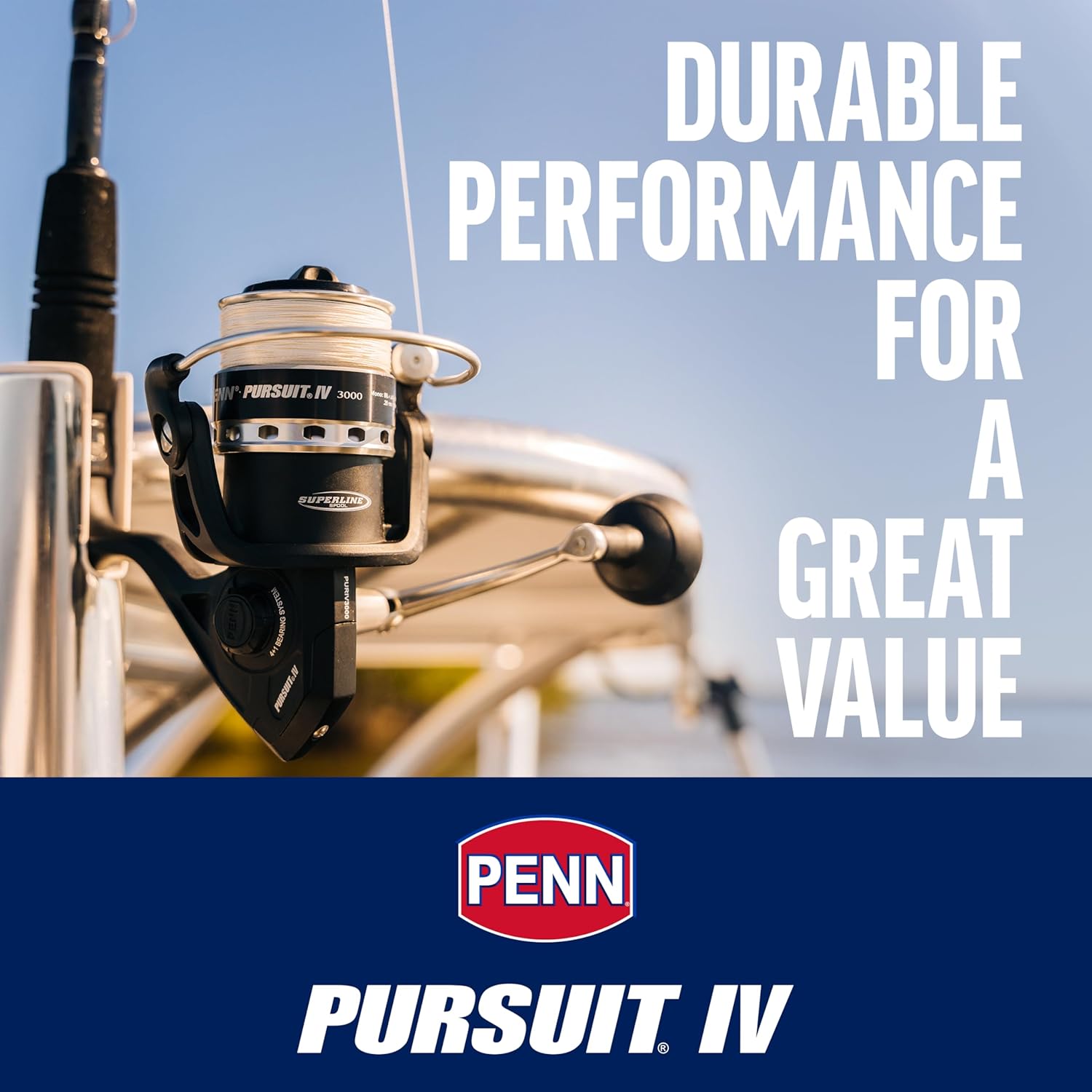 PENN Pursuit IV Spinning Fishing Reel - Image 2