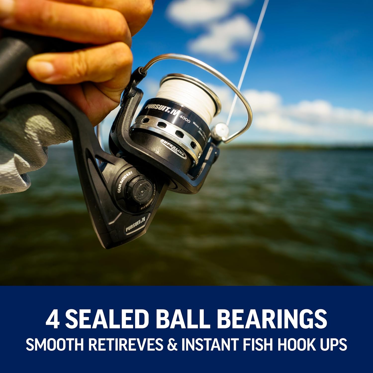 PENN Pursuit IV Spinning Fishing Reel - Image 7